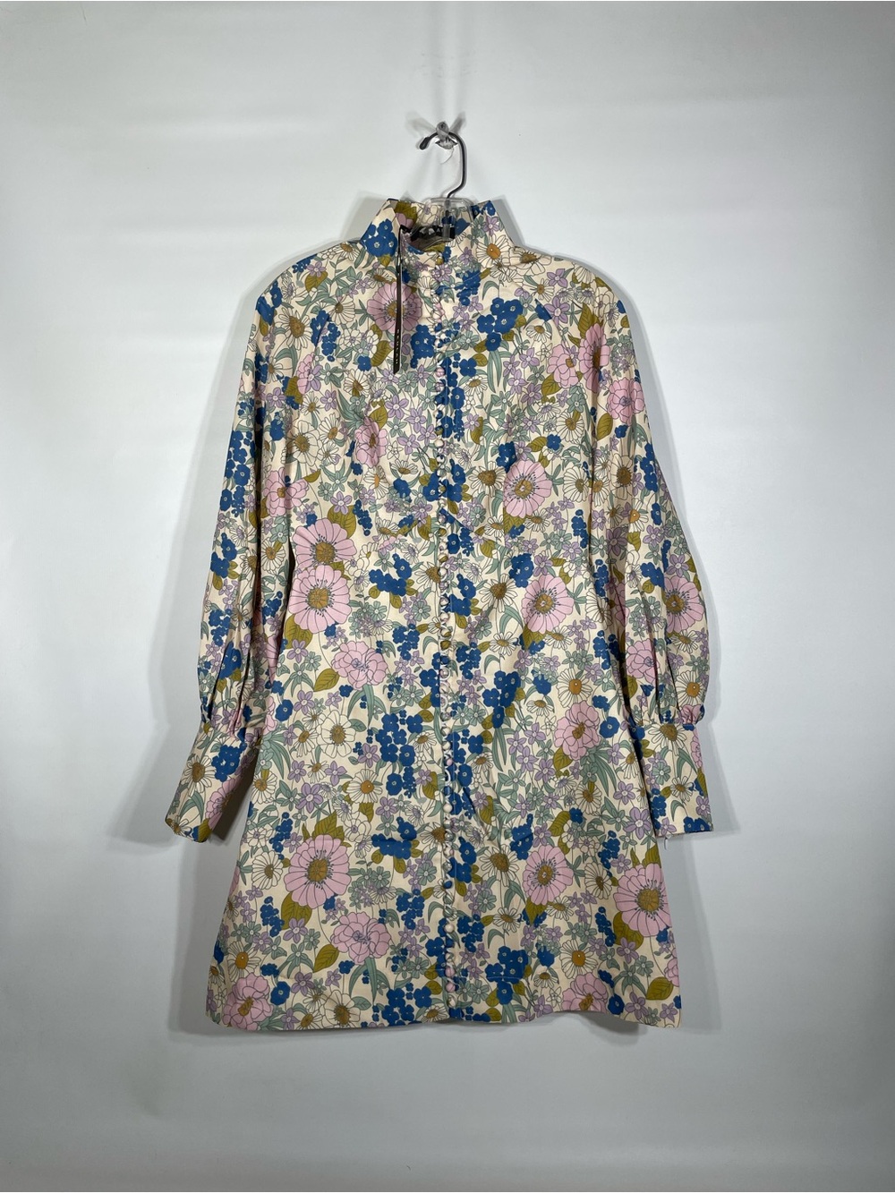 Super Eight Brocade Beulah Style Medium Long Sleeve Mini Dress by Zimmermann